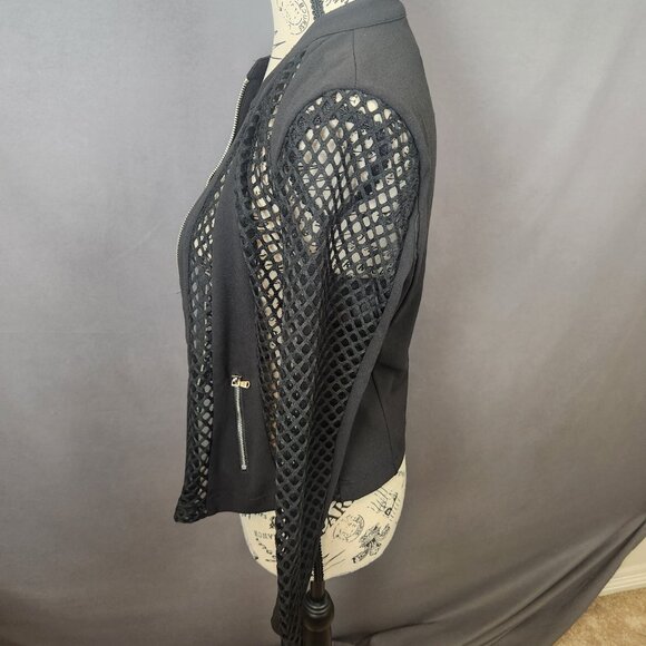 Mesh Zip Front Jacket - Picture 4 of 6